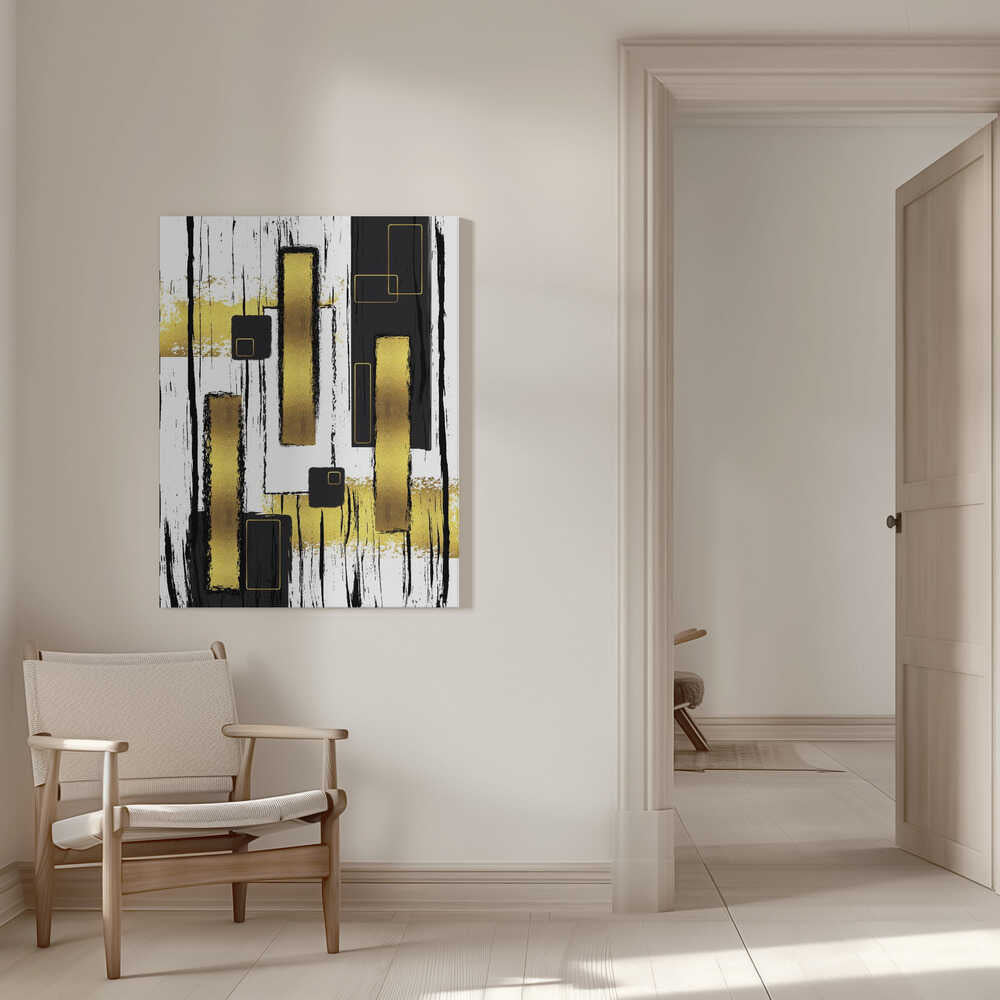 Wall art ABSTRACT ART Lively geometric fun