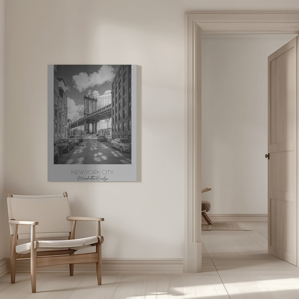 Wall art-NEW YORK CITY Manhattan Bridge