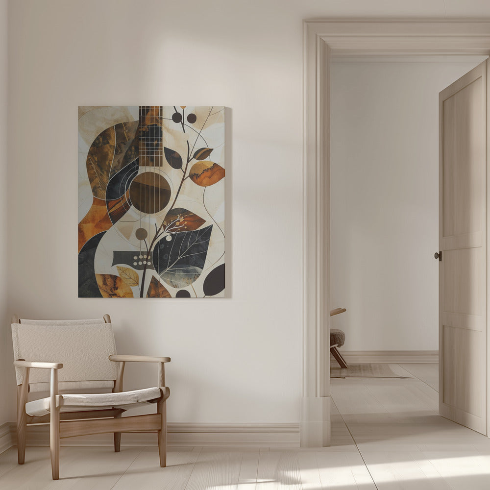 Music Guitar Collage (1) Wall Artwork 0