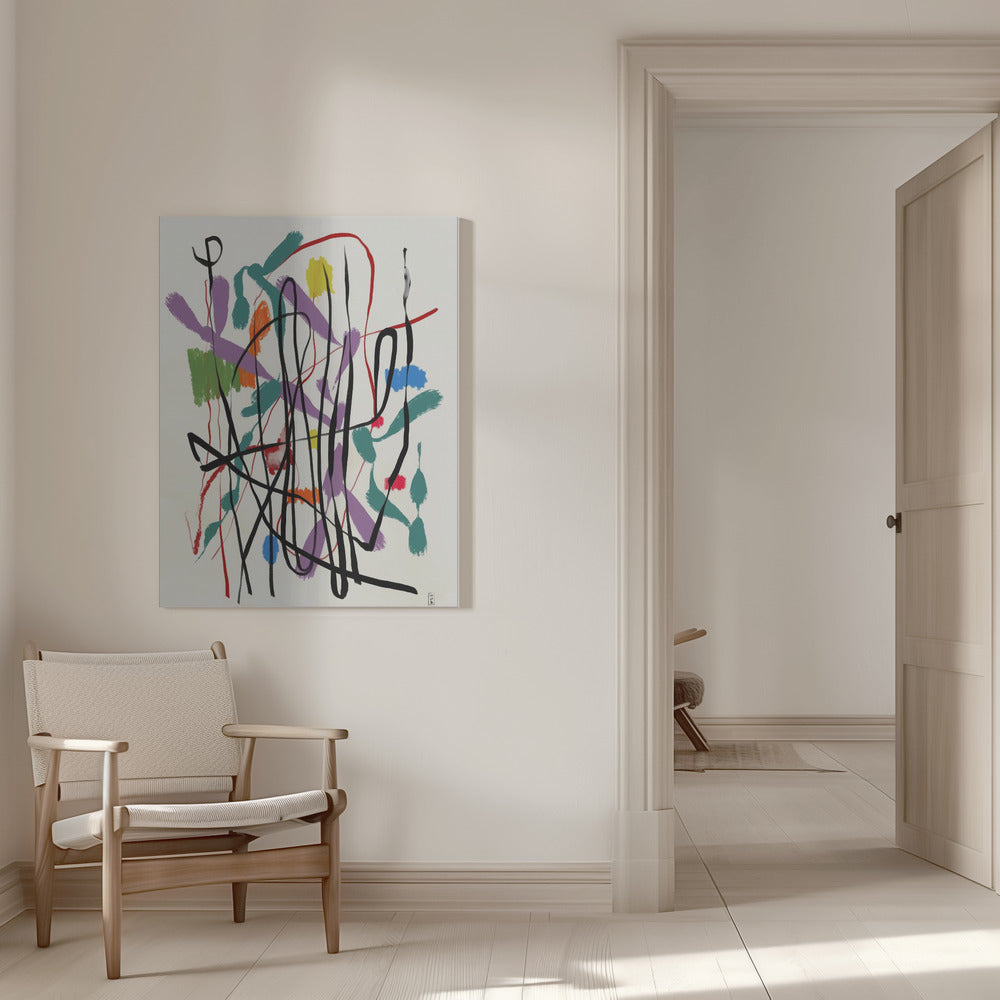 Abstract Art Canvas Print-wall-art-august-5th-inches