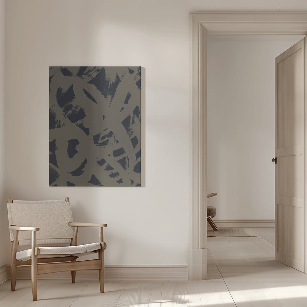 Abstract Art Canvas Print-wall-art-abstract-brush-strokes-399y-