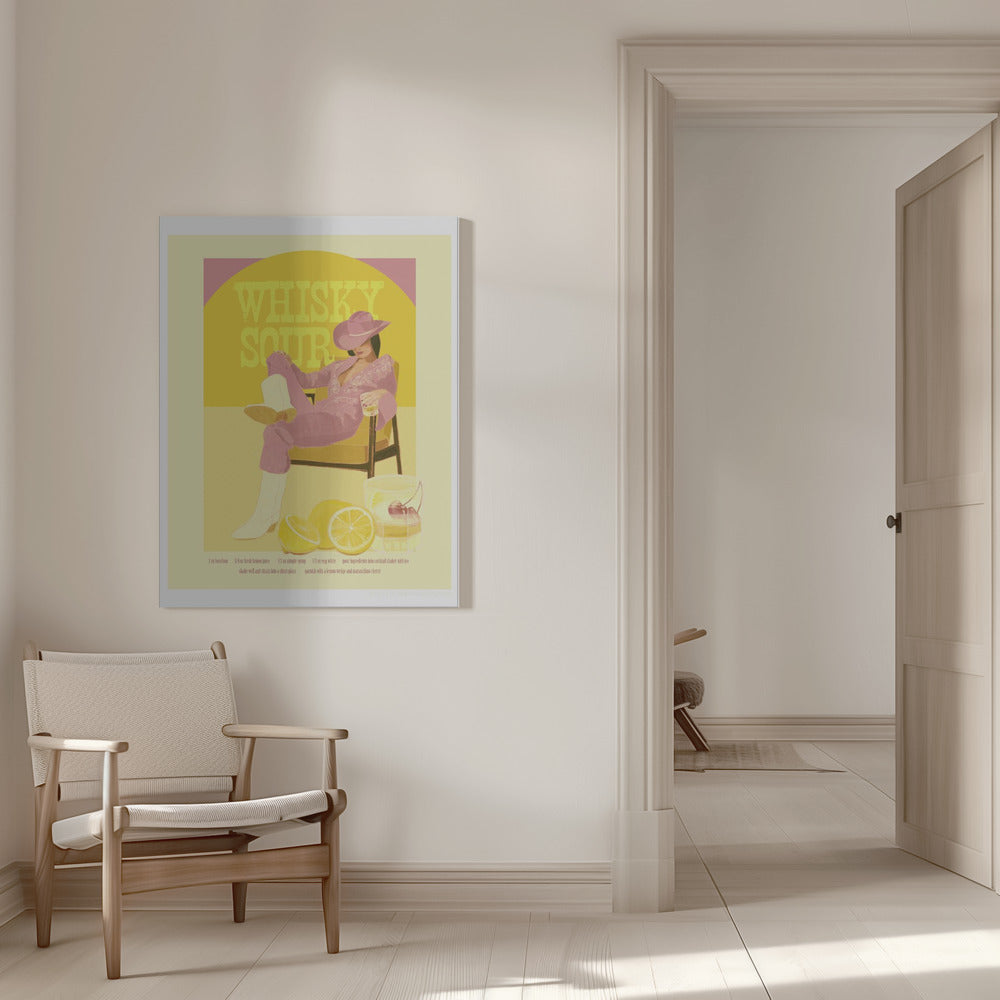 Jlr Whiskysour Pink Copy Wall Artwork 0