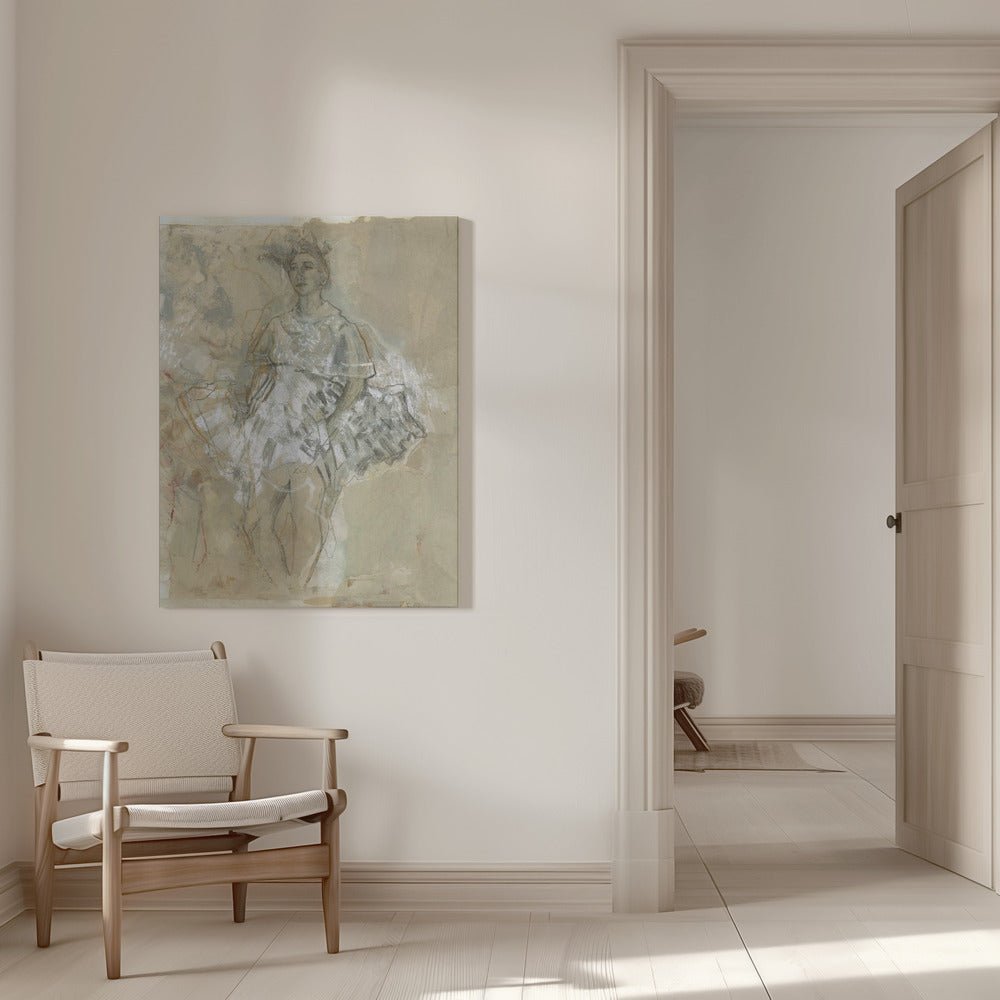 Abstract Art Canvas Print-wall-art-hommage-a-degas-xxiii-