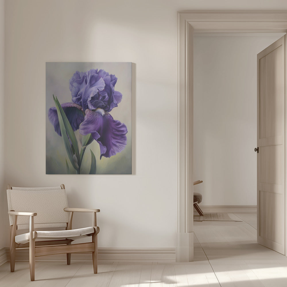 Floral Canvas Print-wall-art-iris-fl-110-inches