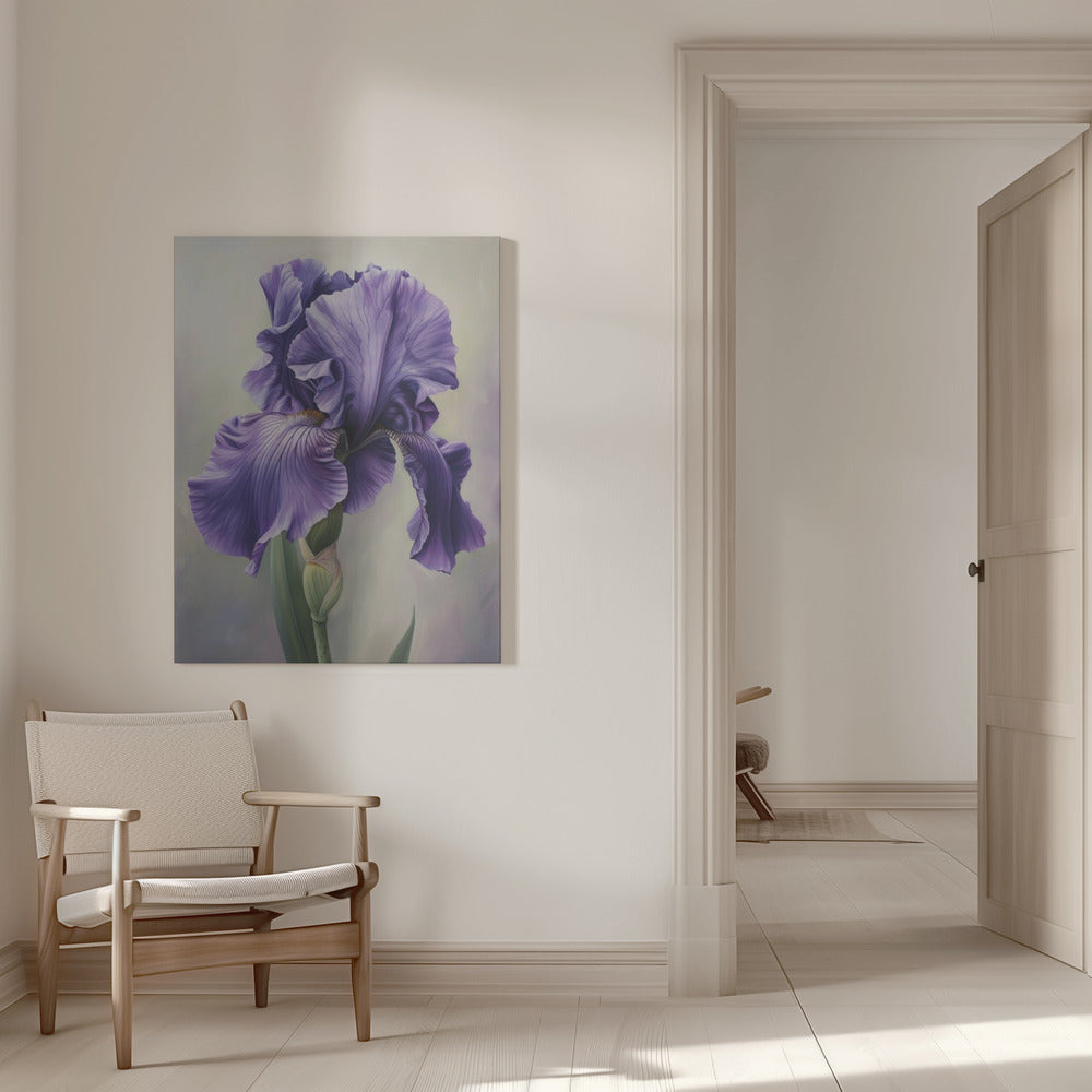 Floral Canvas Print-wall-art-iris-fl-113-inches