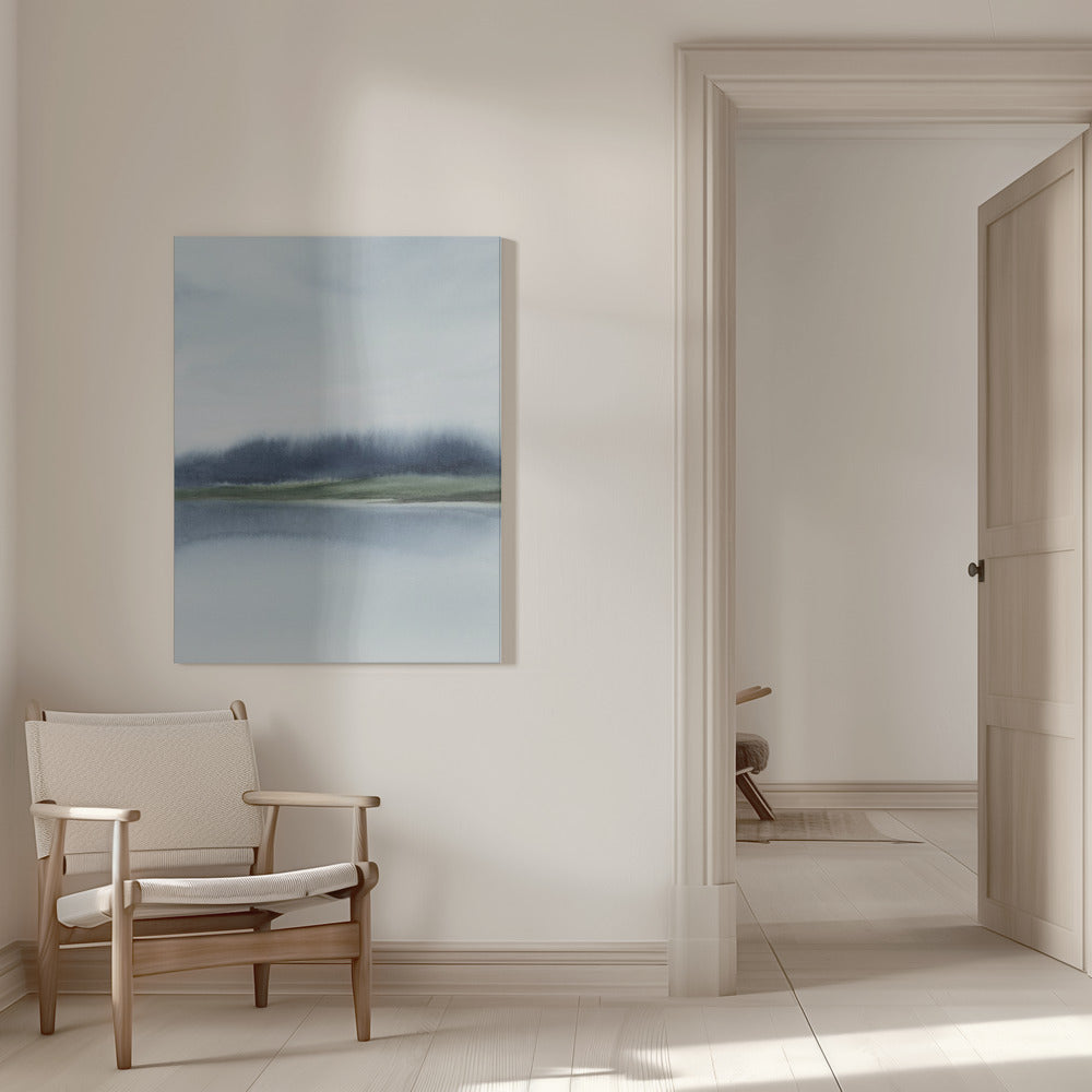 Abstract Art Canvas Print-wall-art-indigoforestiii-32x40-