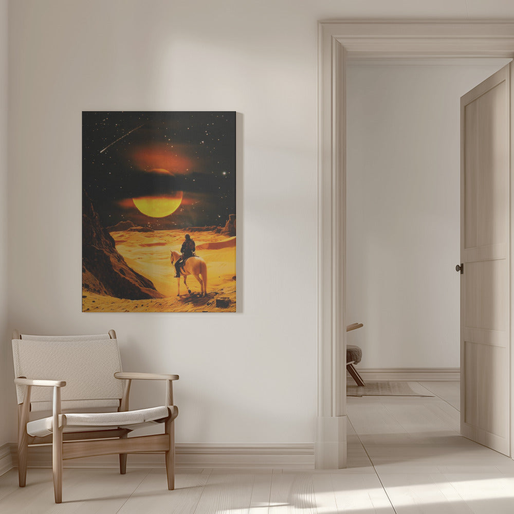 Wall art Western Space Adventure