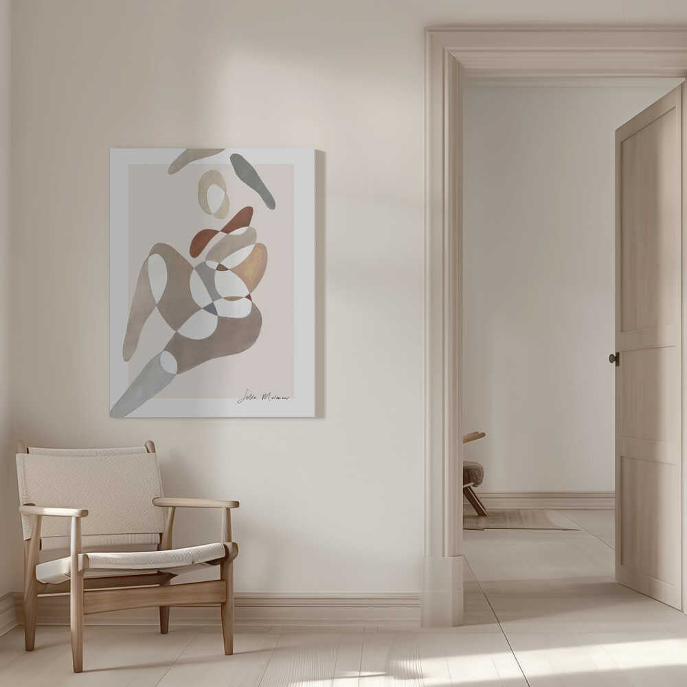 Wall art Flowing Silhouettes