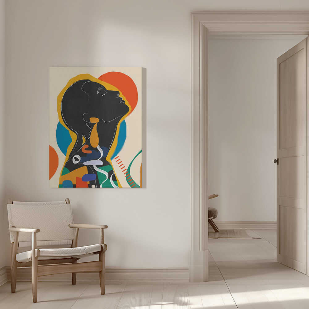 Wall art Modern Abstract Woman1