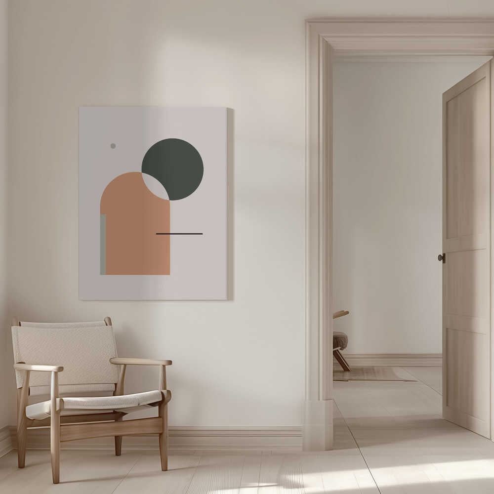 Wall art Simple Harmony - Abstract Composition