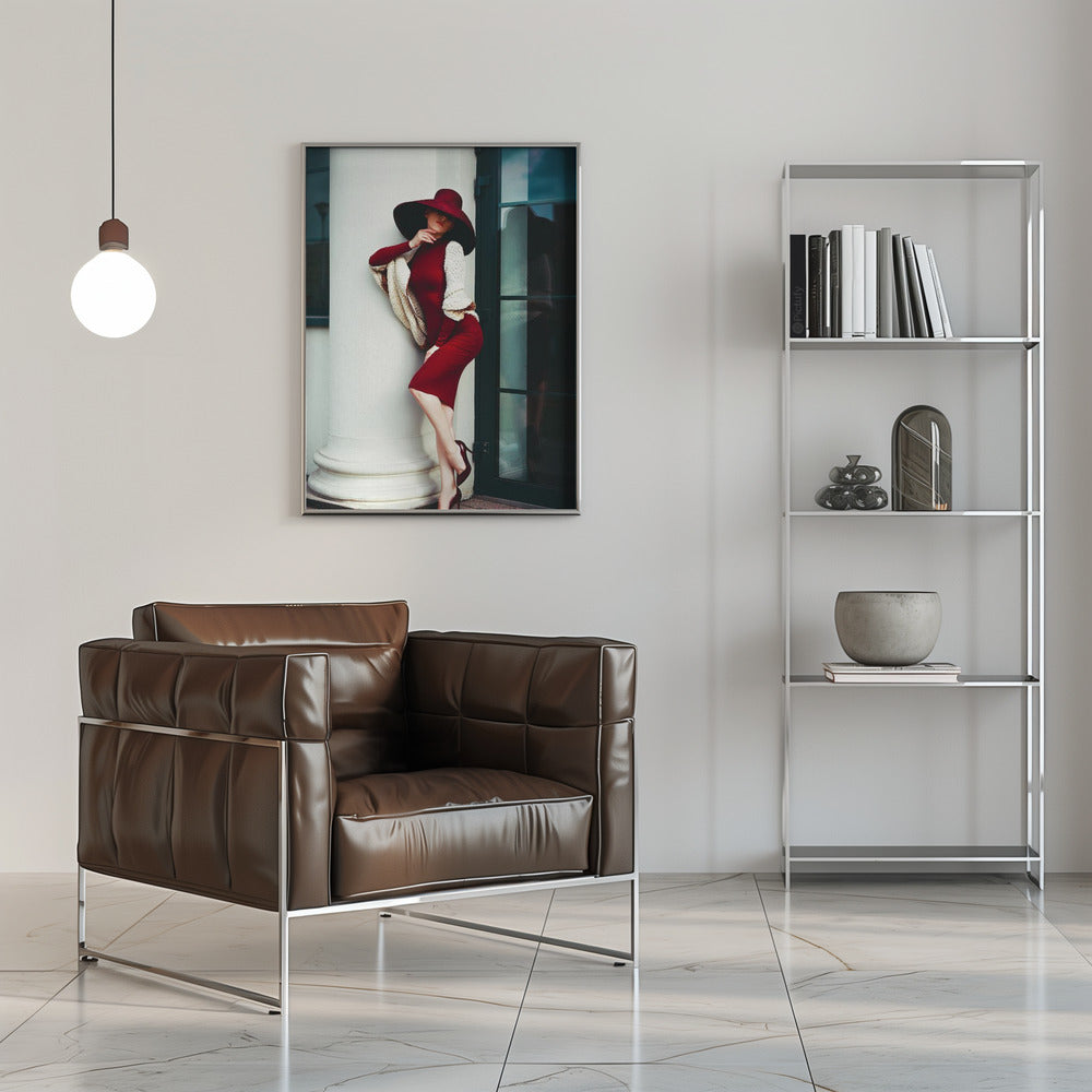 Elegance is the only beauty that never fades Wall Artwork 0