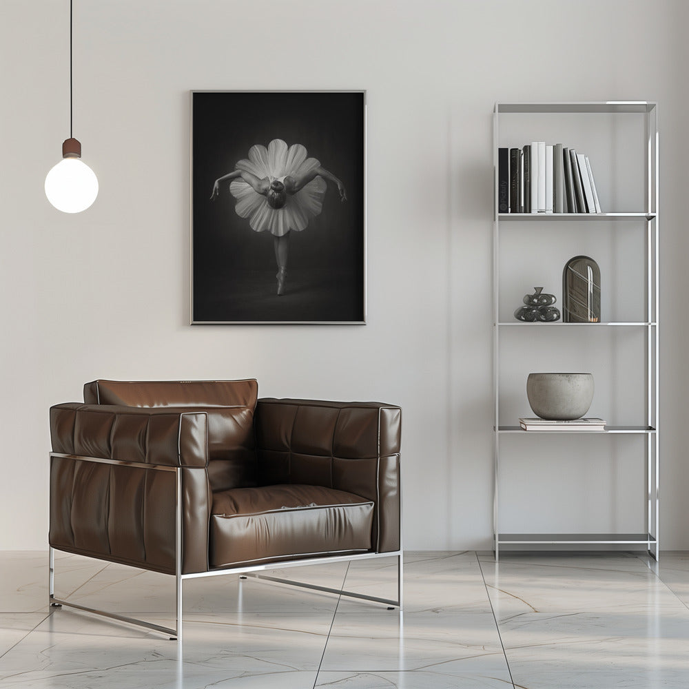 Floral Ballet Wall Artwork 0