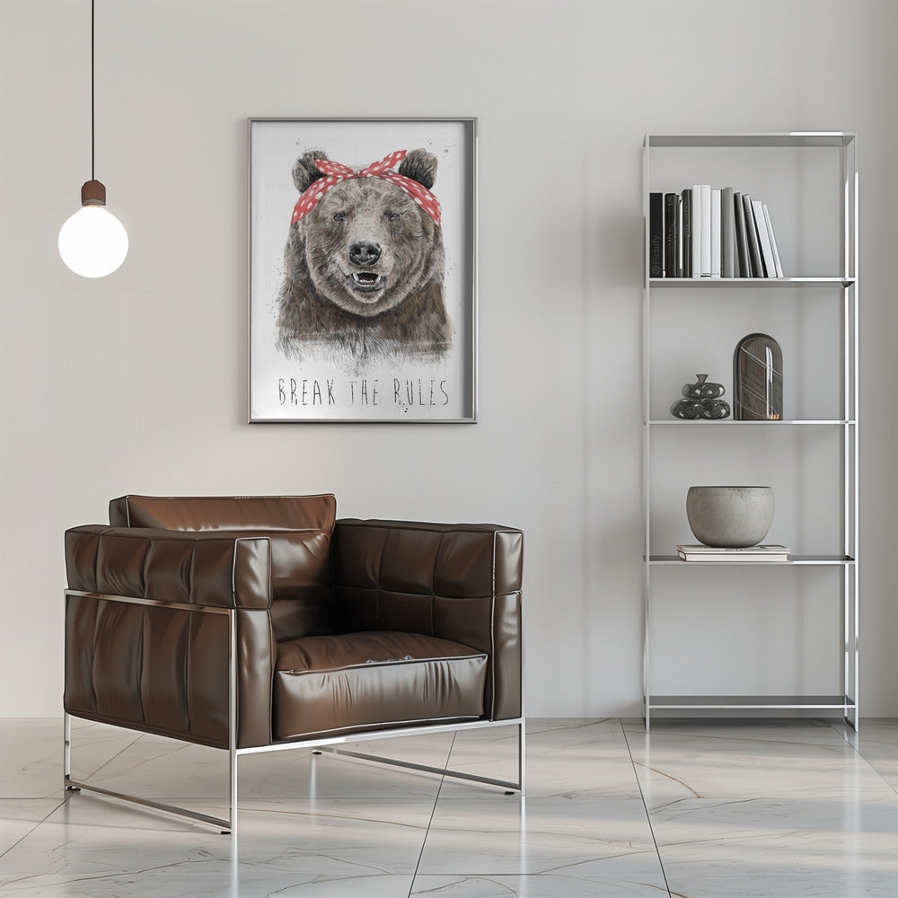 Wall art Break the rules