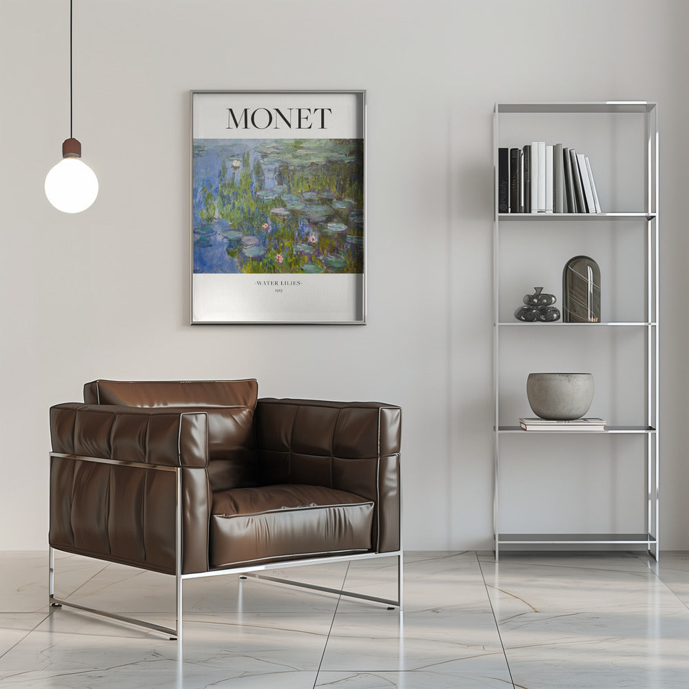 Water Lilies 1915 Monet Wall Artwork 0