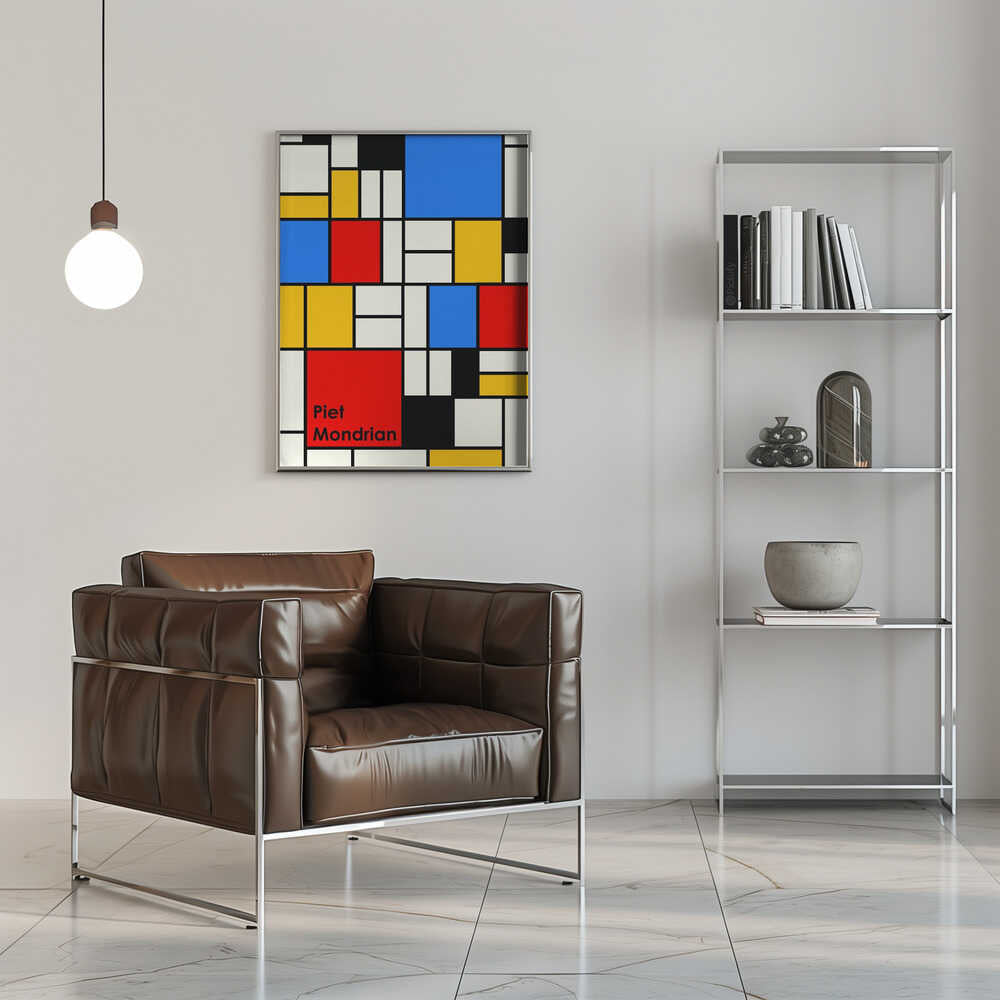 Wall art Piet Mondrian