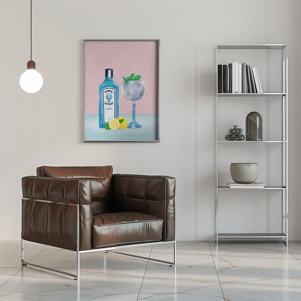Gin Cocktail Wall Artwork 0