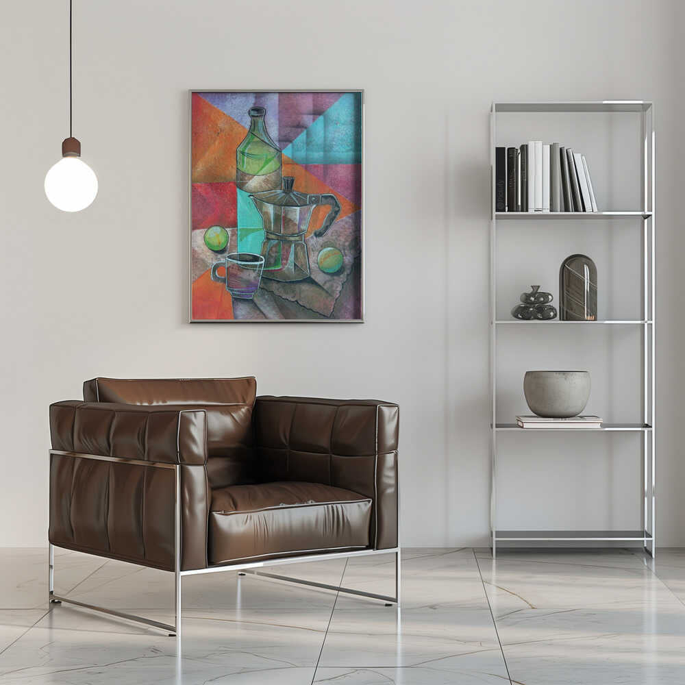 Wall art Still Life with Coffee Pot