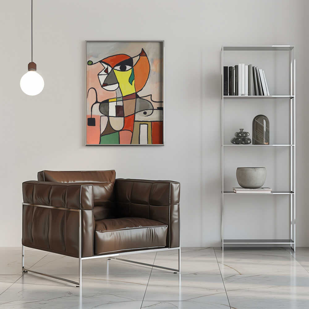 Wall art Colorful Geometric Shapes