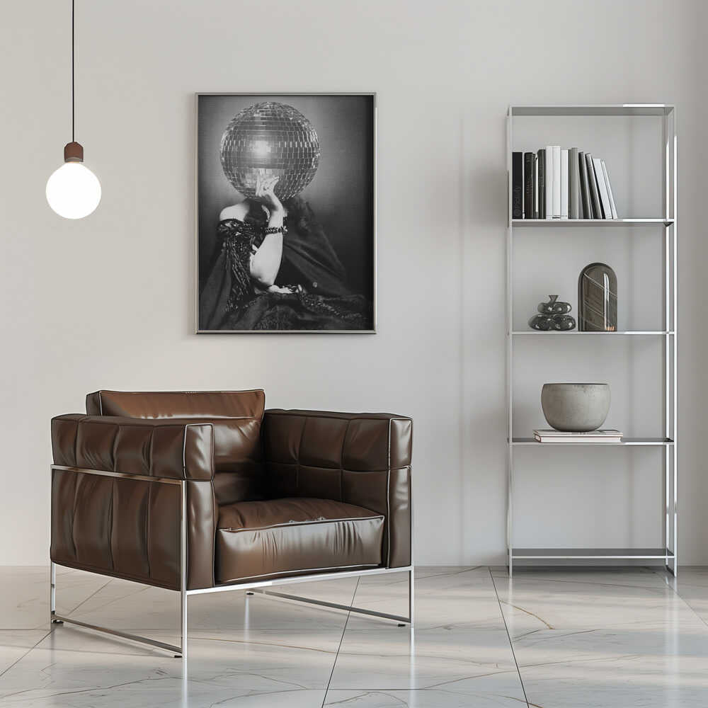 Wall art DISCO VINTAGE WOMAN