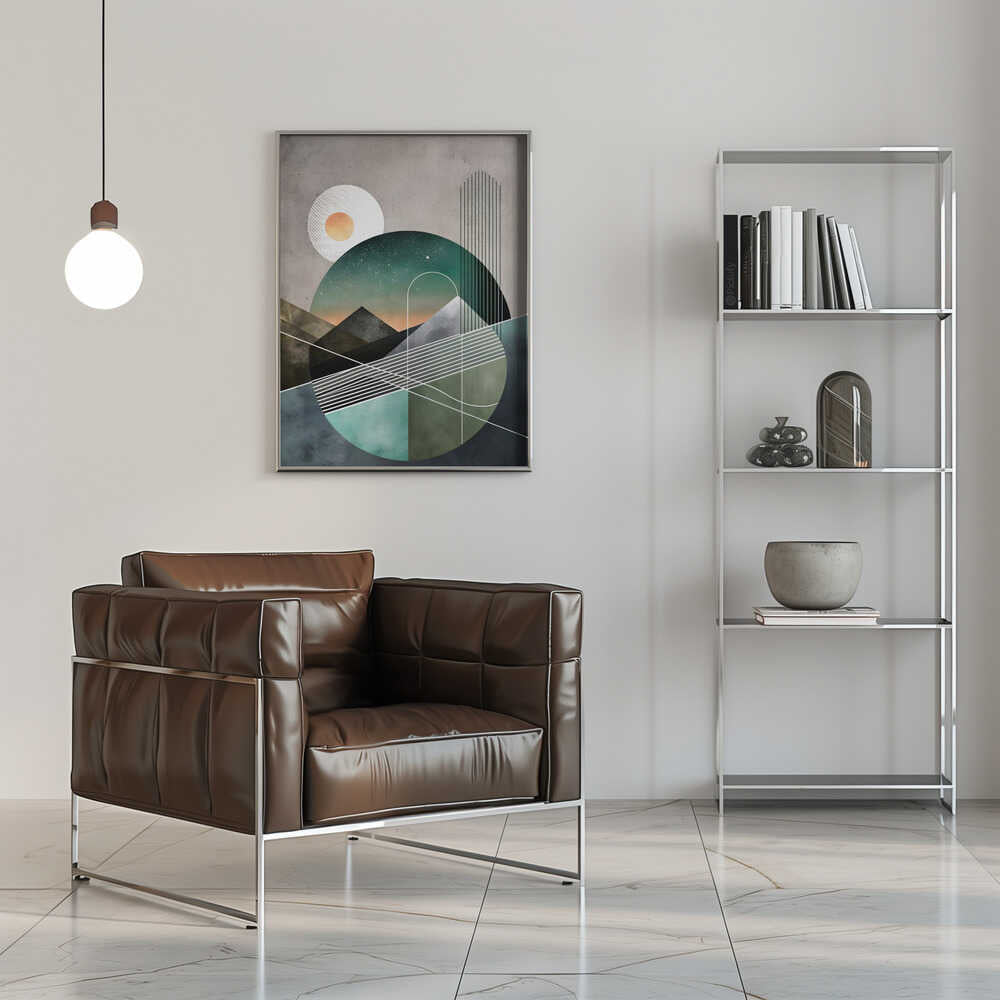 Wall art Celestial Geometry