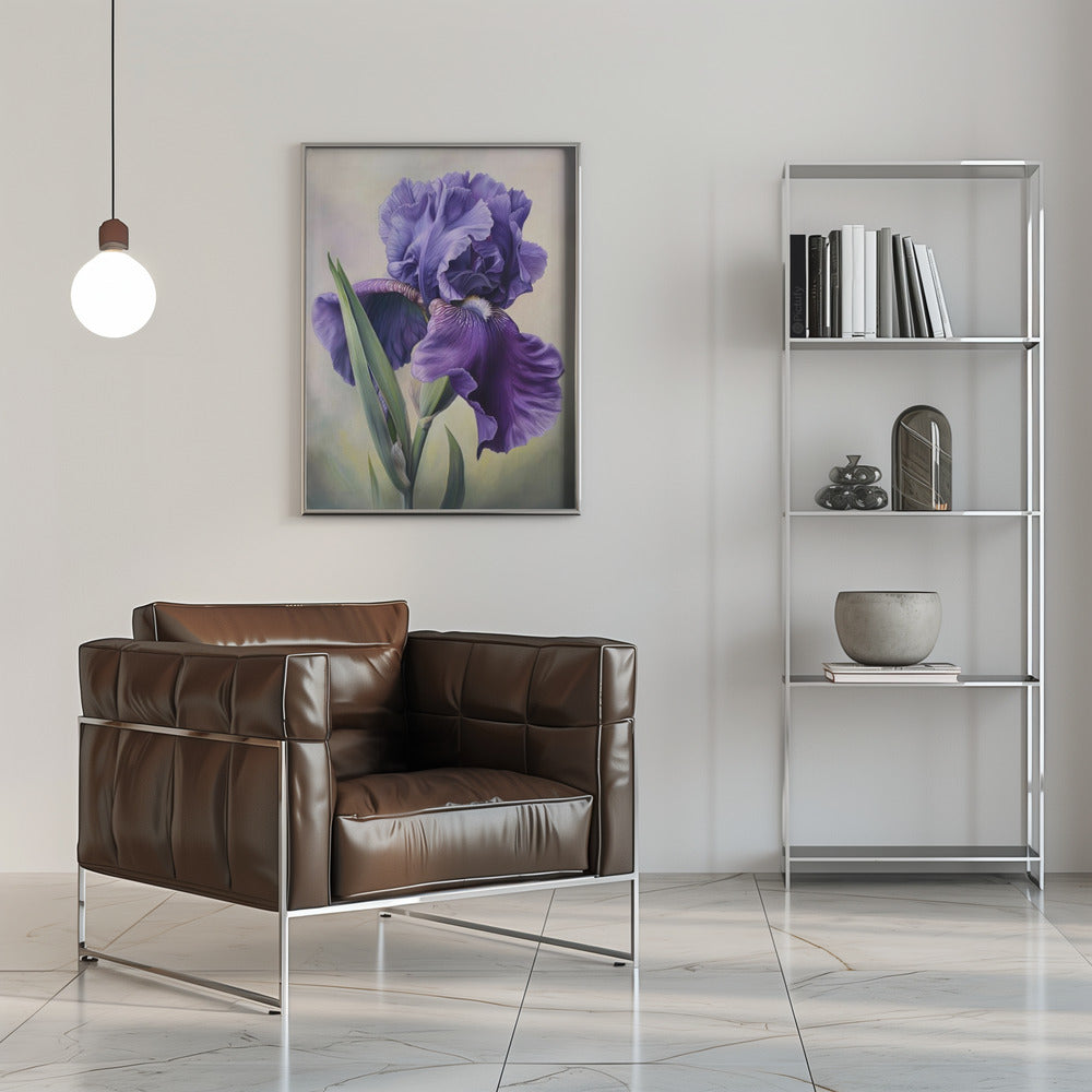 Floral Canvas Print-wall-art-iris-fl-110-inches
