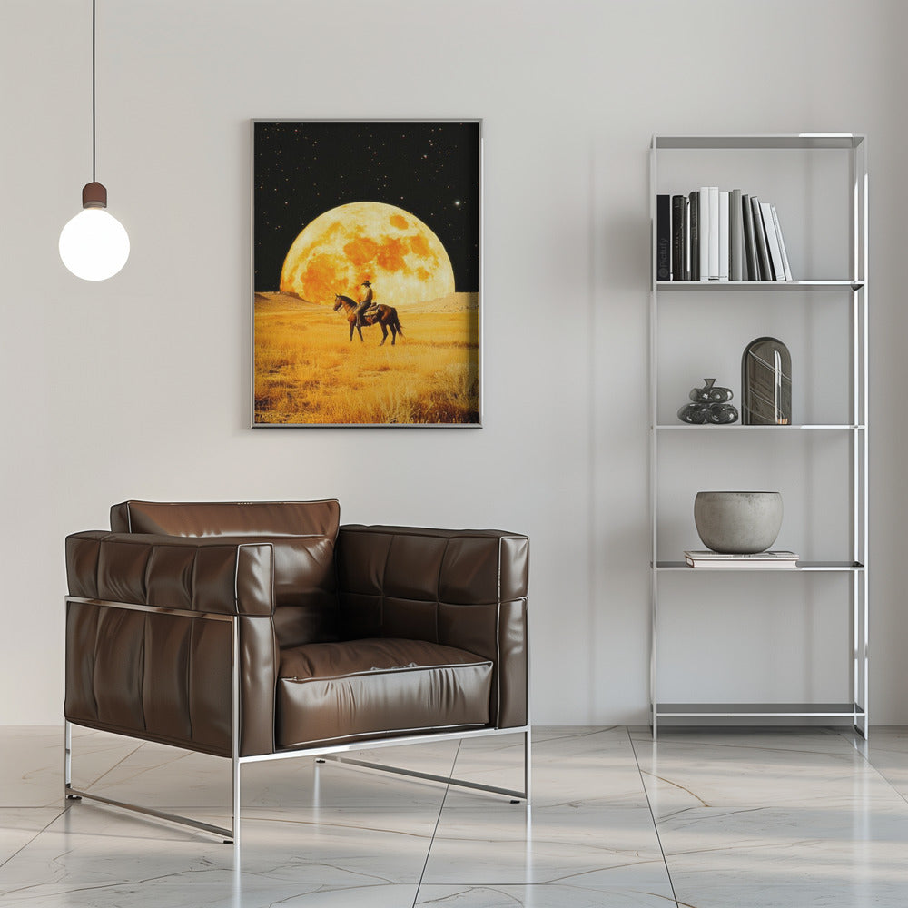 Wall art Lunar Cowboy