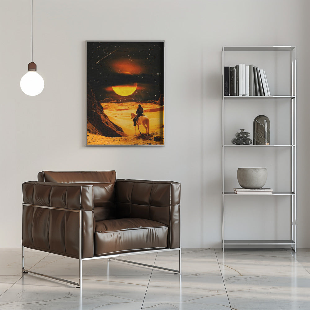 Wall art Western Space Adventure