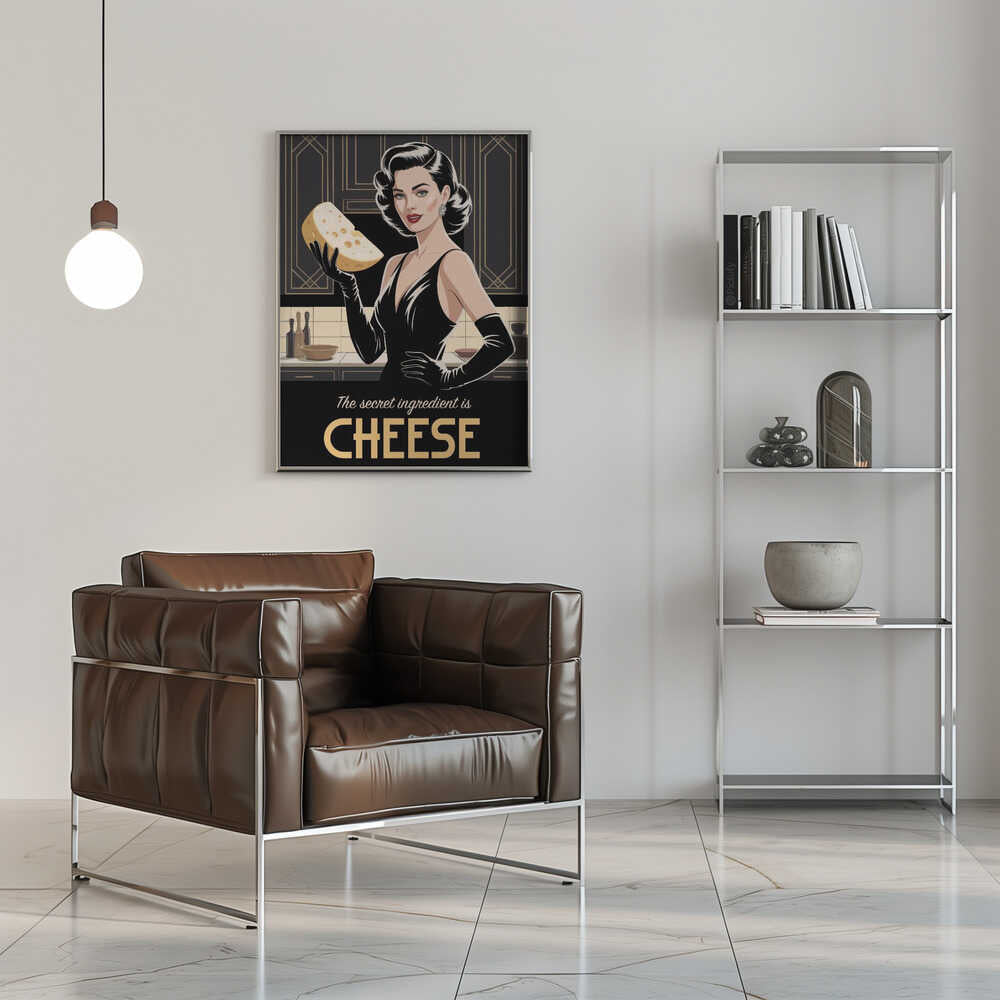 Wall art Cheesy Elegance