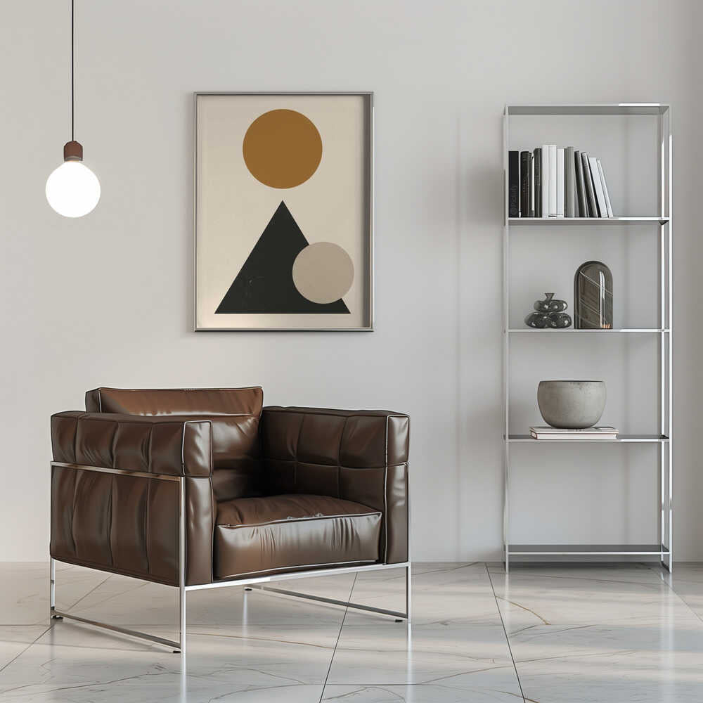 Wall art Minimalist geometric composition 03