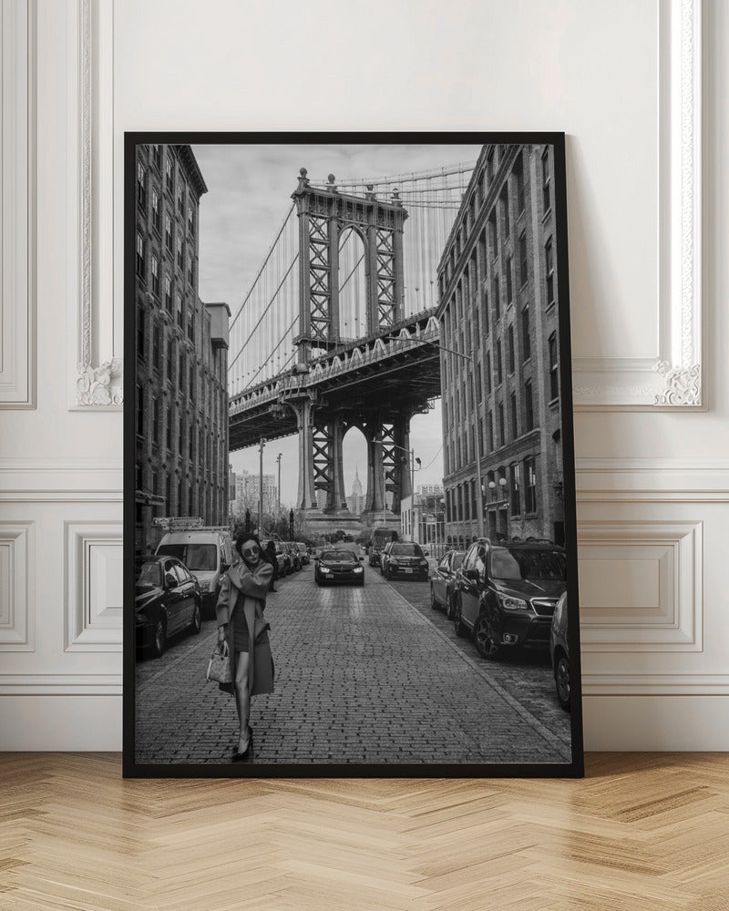 Oblivious Wall Artwork In Black Floating Frame