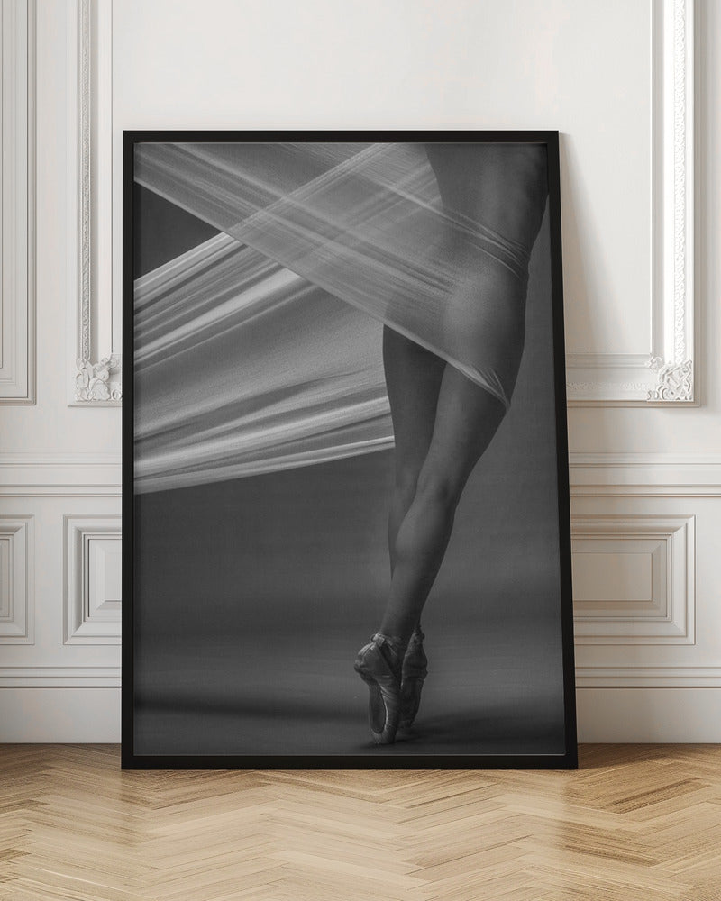 Balance Wall Artwork In Black Floating Frame