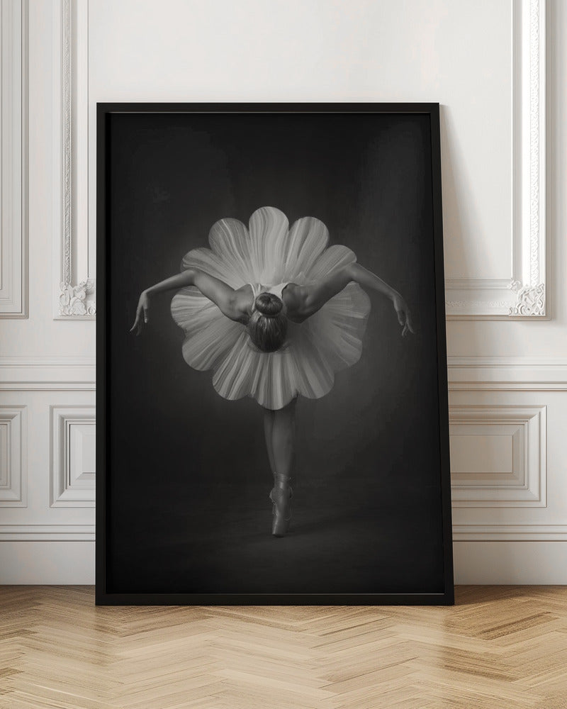 Floral Ballet Wall Artwork Gallery Wrapped (Ready to Hang)