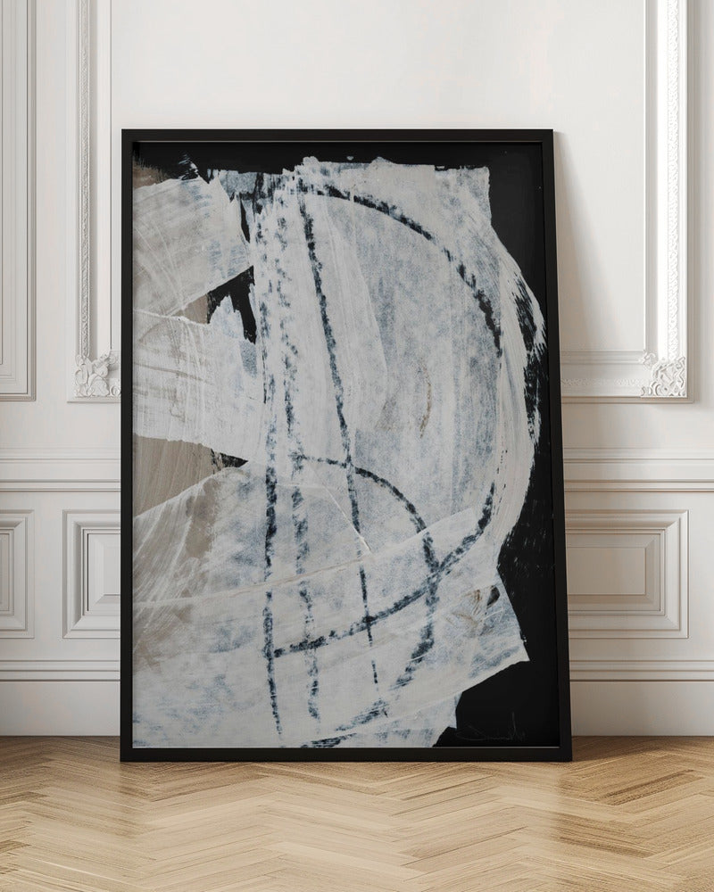 Mind No2 Wall Artwork In Black Floating Frame