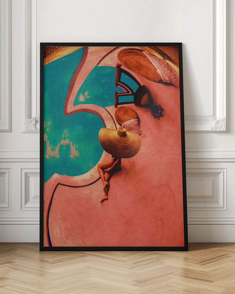 Poolside Wall Artwork Gallery Wrapped (Ready to Hang)