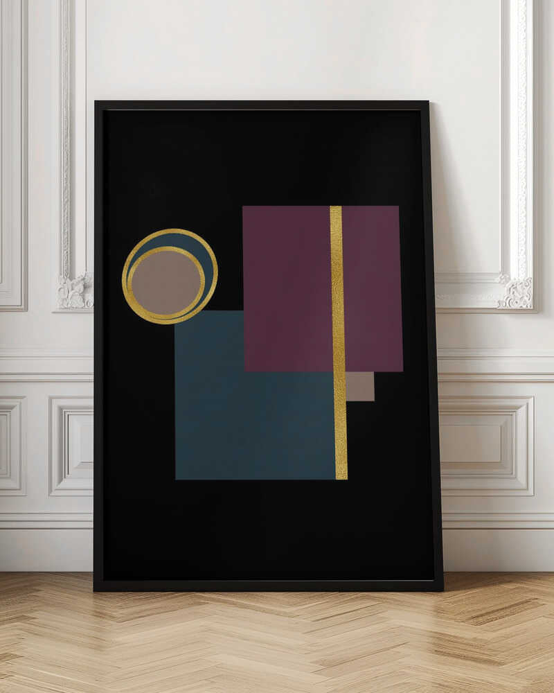 Wall art Squares and Circles Copy