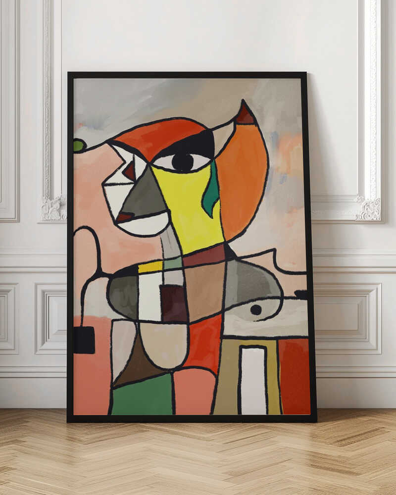 Wall art Colorful Geometric Shapes