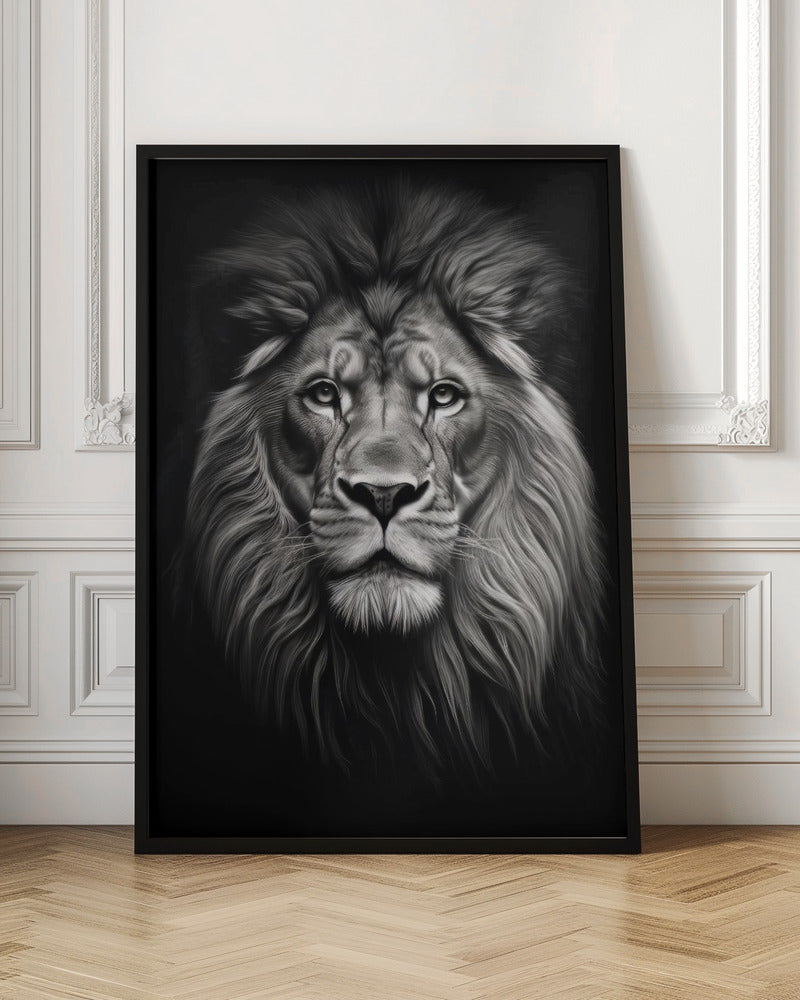Wall art Wild 14 36X48inch In White Floating Frame