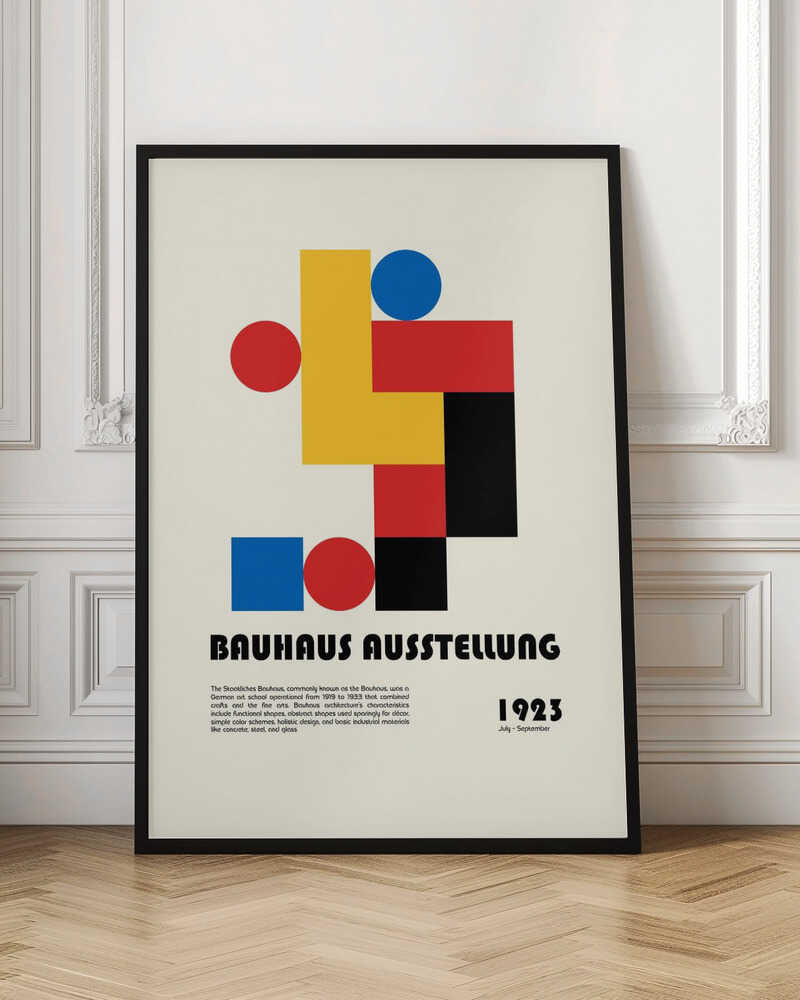 Wall art Bauhaus Ausstellung