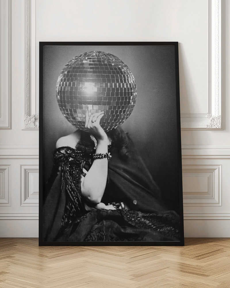 Wall art DISCO VINTAGE WOMAN