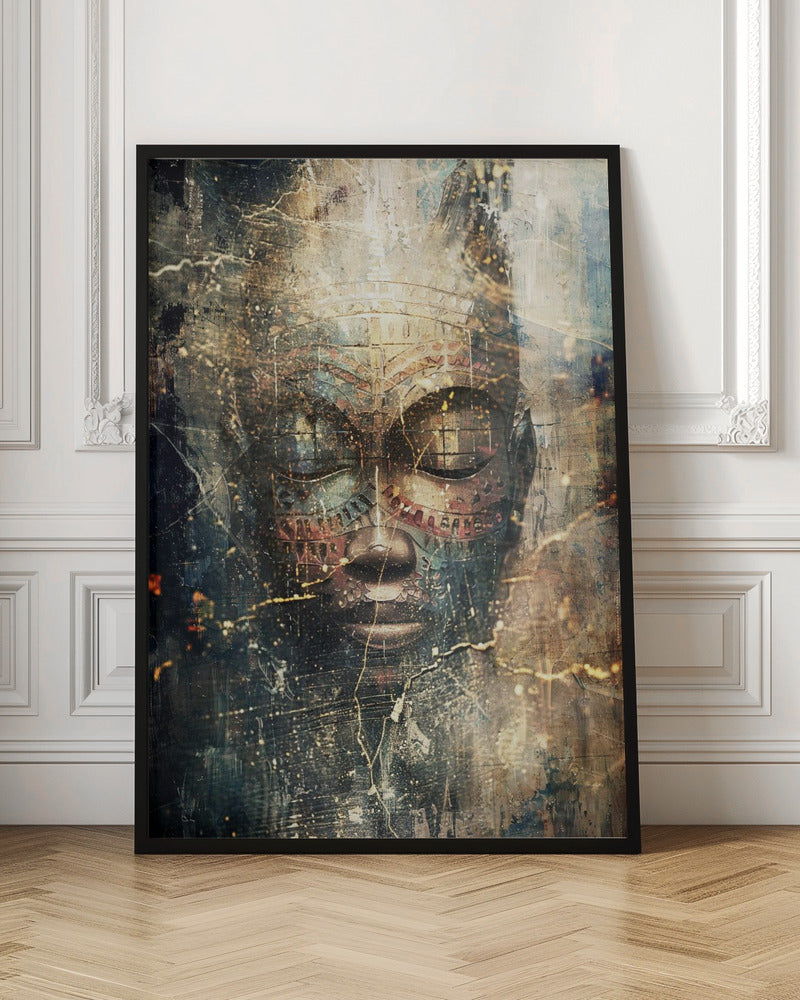 Abstract Art Canvas Print-wall-art-african-art-illustration-wallart-111-36X48
