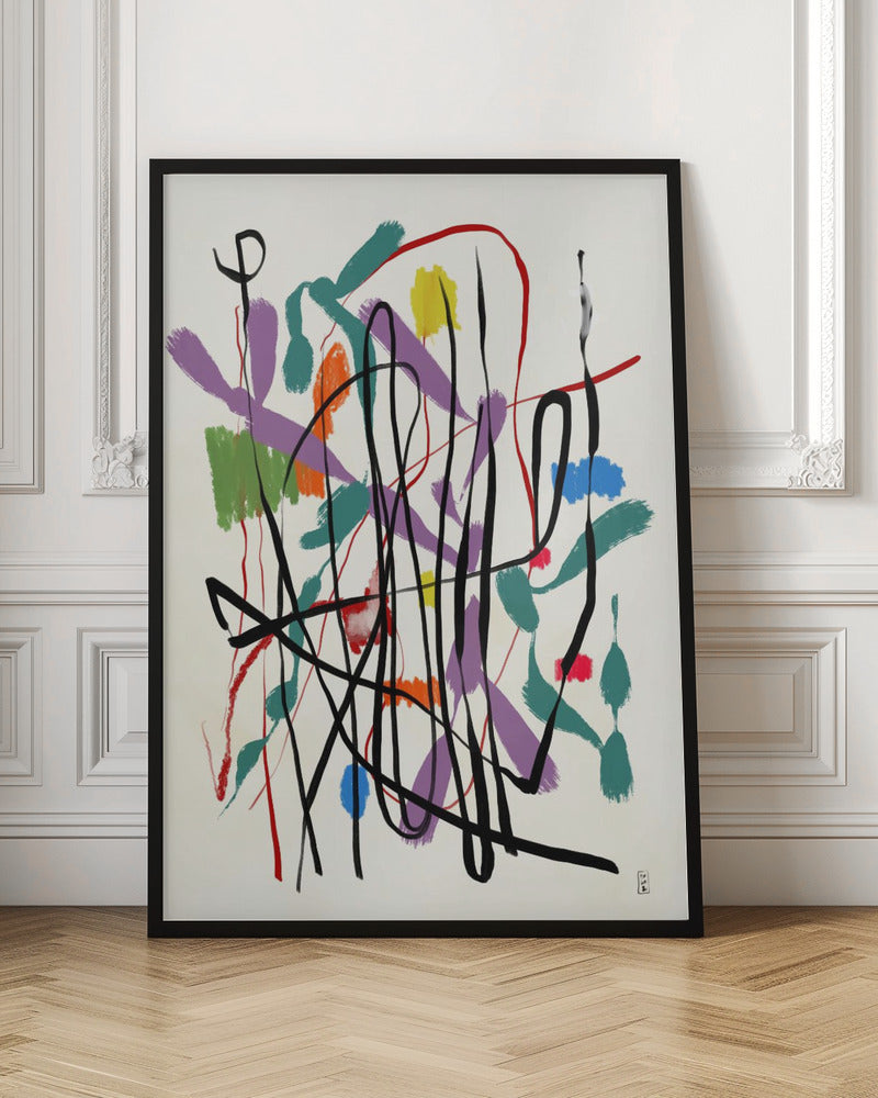 Abstract Art Canvas Print-wall-art-august-5th-36X48inches