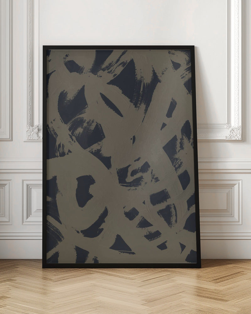 Abstract Art Canvas Print-wall-art-abstract-brush-strokes-399y-36X48