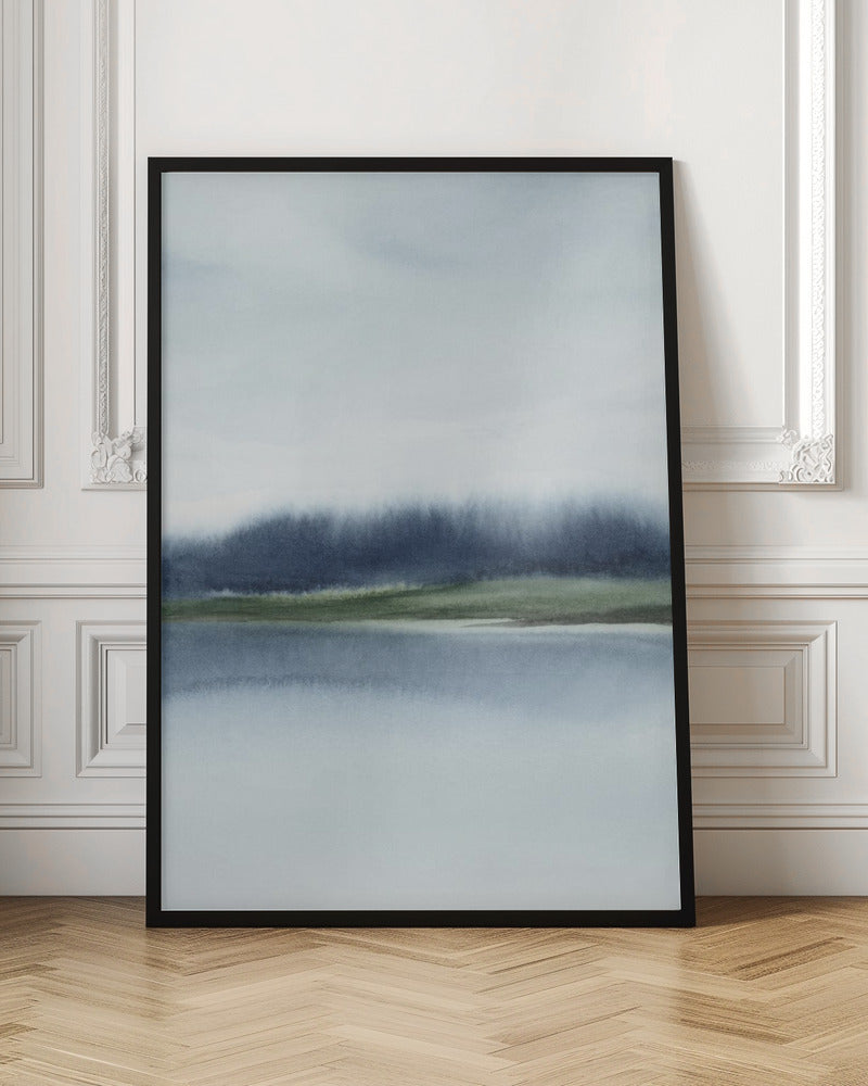 Abstract Art Canvas Print-wall-art-indigoforestiii-32x40-36X48