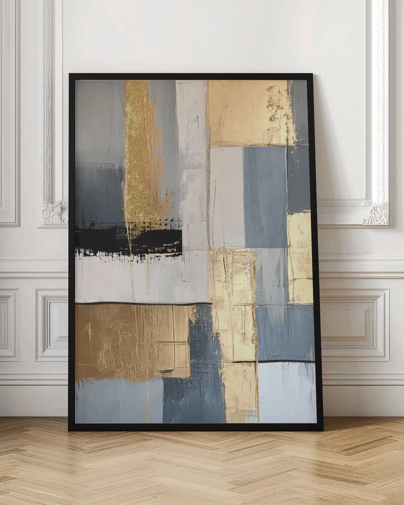 Wall art Golden Greys 1