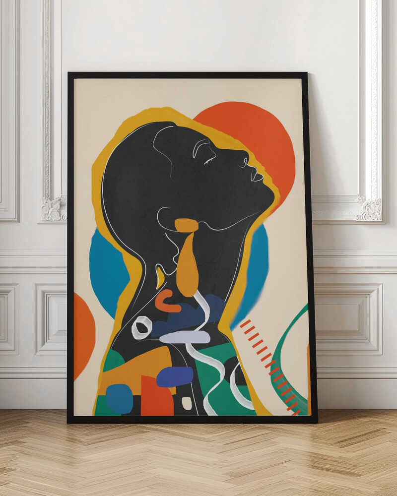 Wall art Modern Abstract Woman1