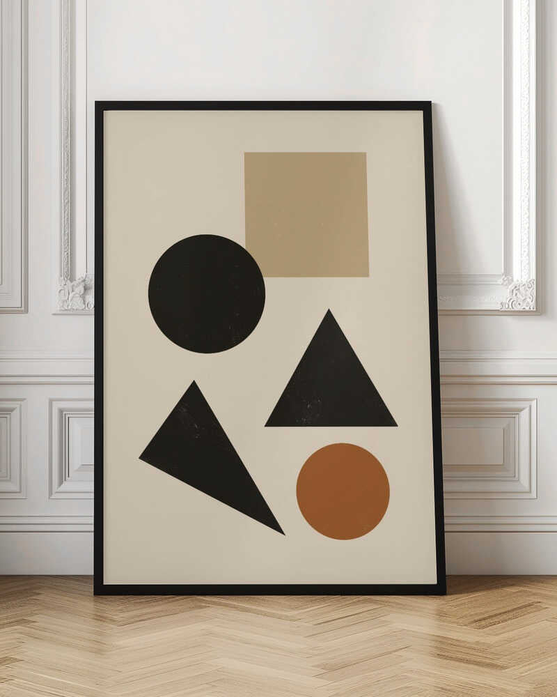 Wall art Minimalist geometric composition 07