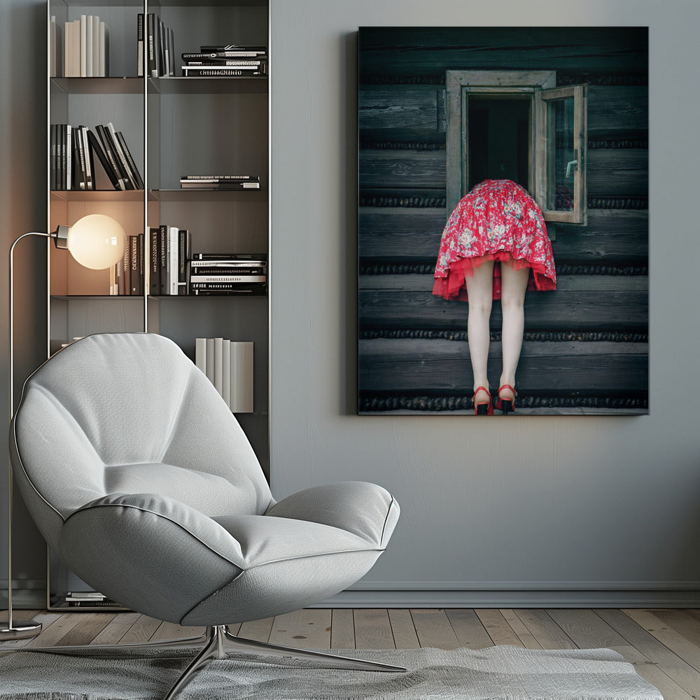 Getting out - getting in Wall Artwork 0