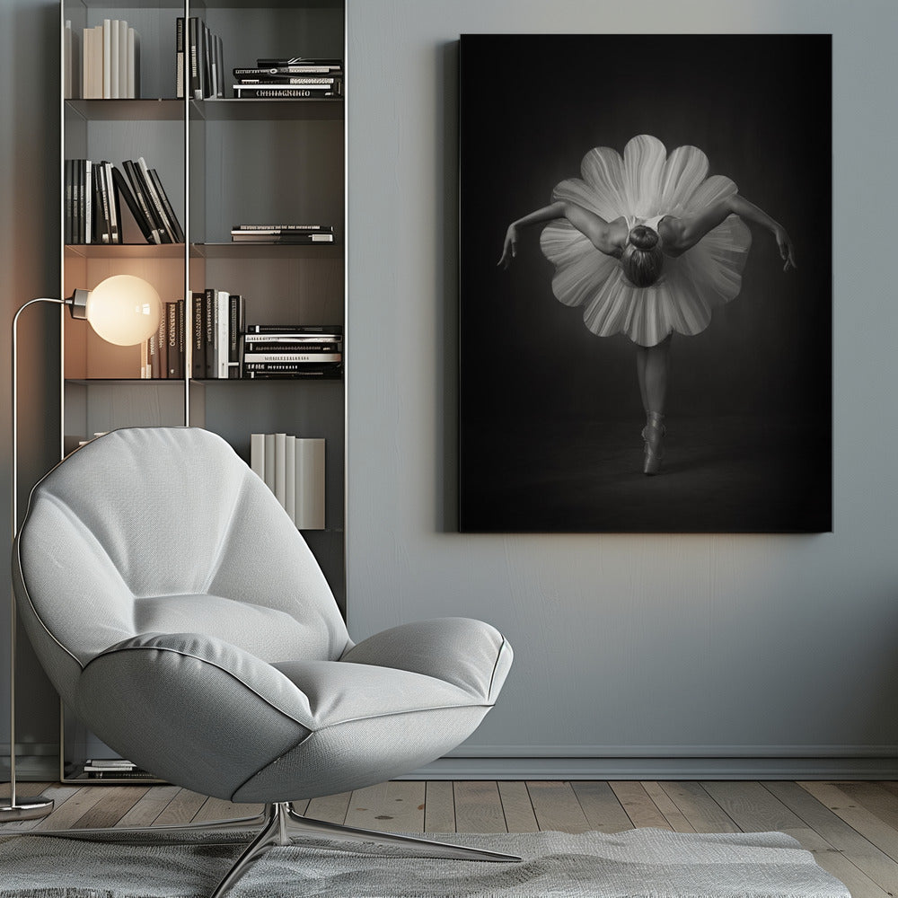 Floral Ballet Wall Artwork 0