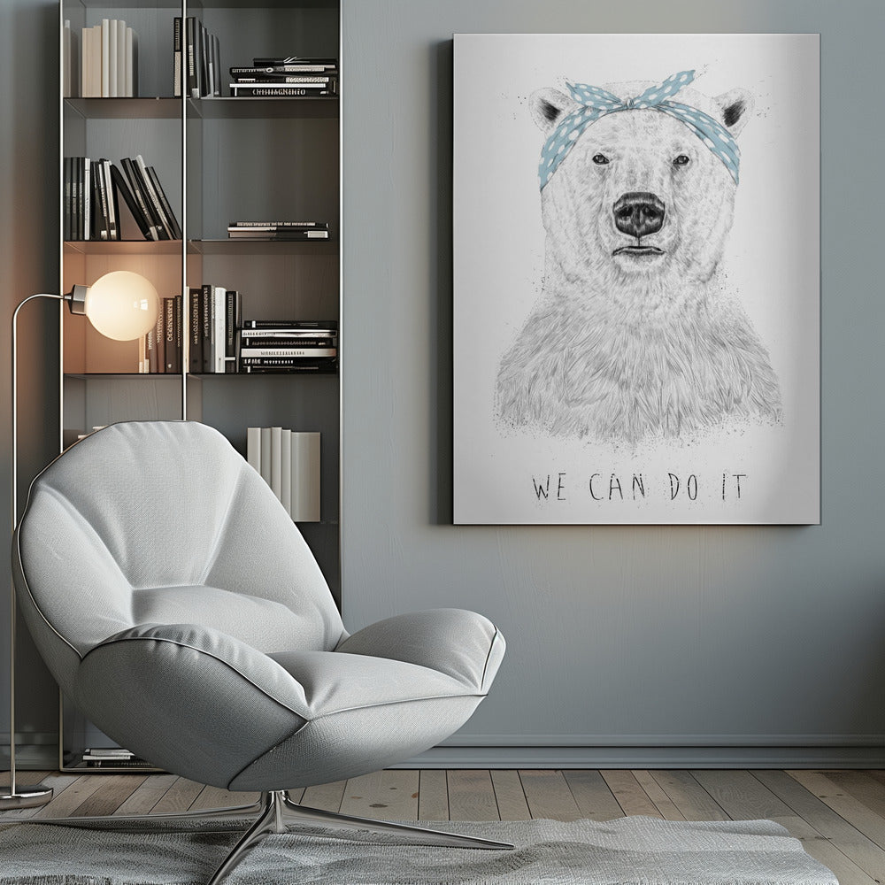 Wall art We can do it