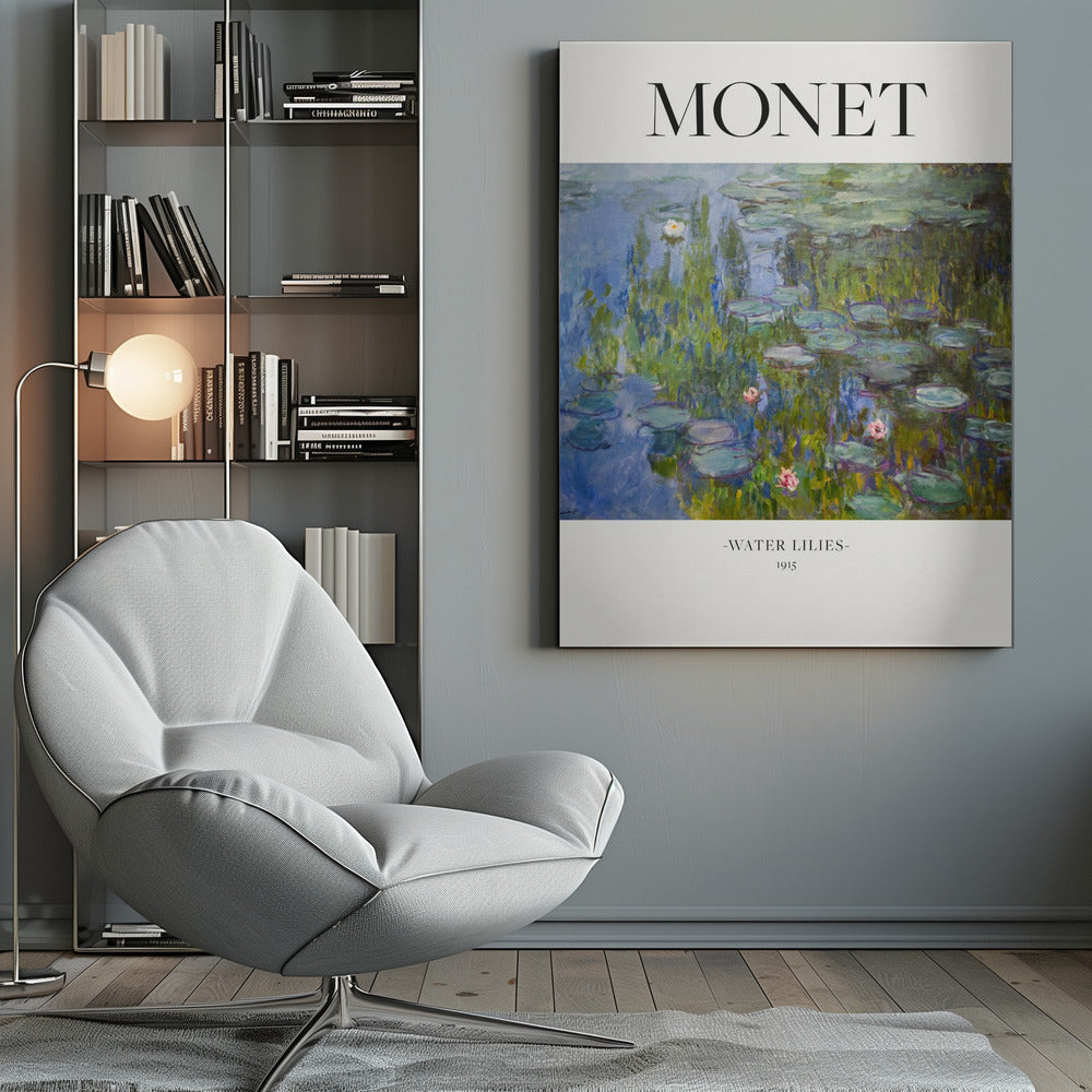 Water Lilies 1915 Monet Wall Artwork 0